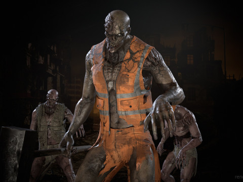 Urban zombie1 Modelo 3D