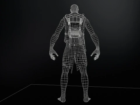 Urban zombie1 3D Model