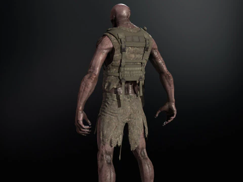 Urban zombie1 3D Model