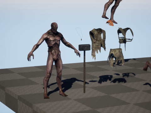 Urban zombie1 3D Model