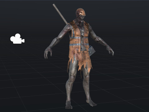Urban zombie1 3D Model