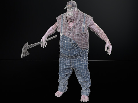 UrbanZombie2 3D 模型