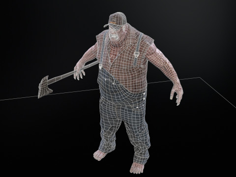 UrbanZombie2 3D 模型