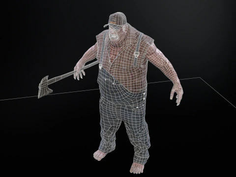 UrbanZombie2 3D Model