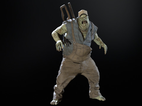 UrbanZombie2 3D 模型
