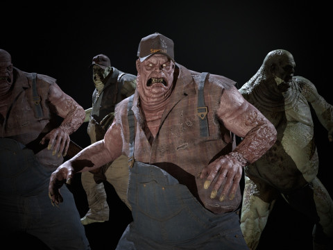 UrbanZombie2 3D 模型