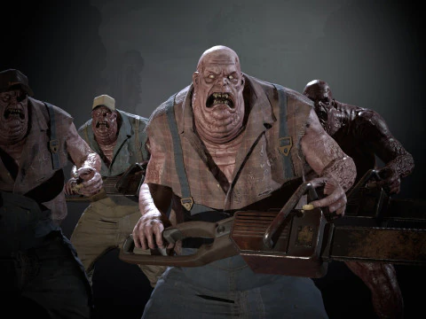 UrbanZombie2 3D Model