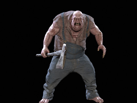 UrbanZombie2 3D 模型