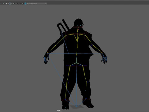 UrbanZombie2 3D Model