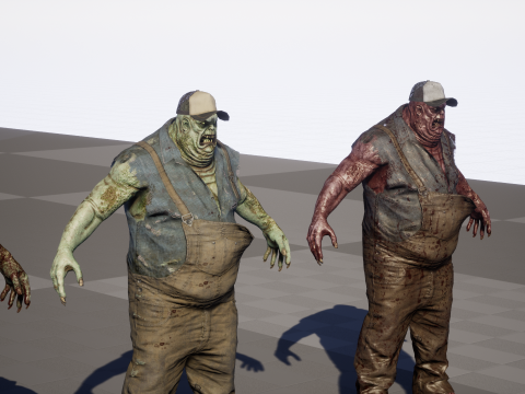 UrbanZombie2 3D 模型