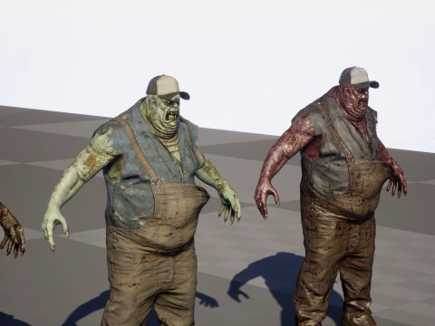 UrbanZombie2 3D Model