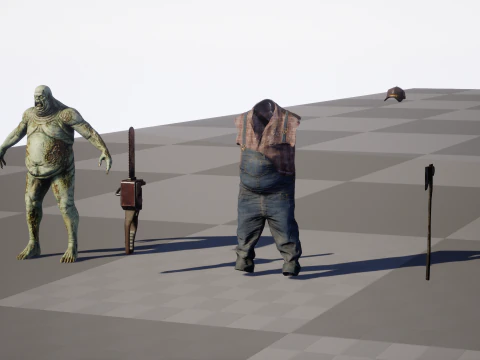 UrbanZombie2 3D Model