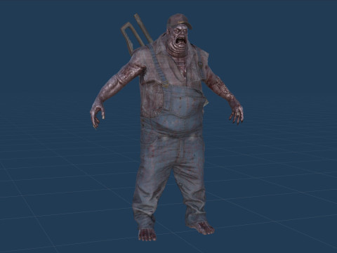 UrbanZombie2 3D 模型
