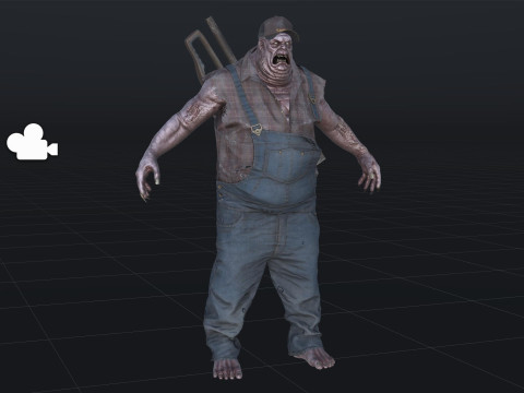 UrbanZombie2 3D 模型