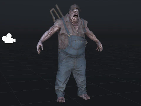 UrbanZombie2 3D Model