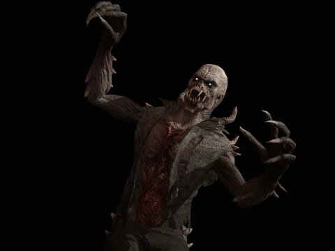 SuperZombie1 3D Model