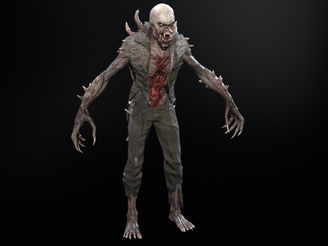 SuperZombie1 3D Model