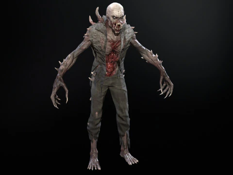 SuperZombie1 3D Model