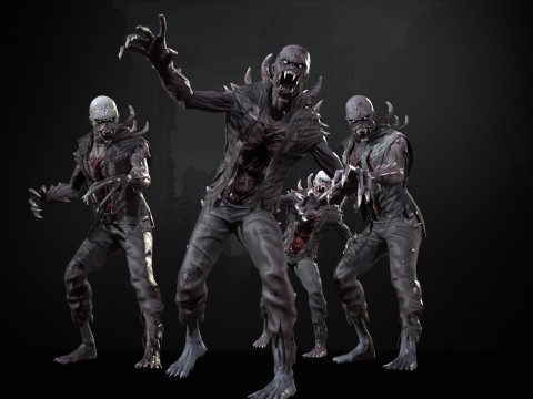 SuperZombie1 3D Model