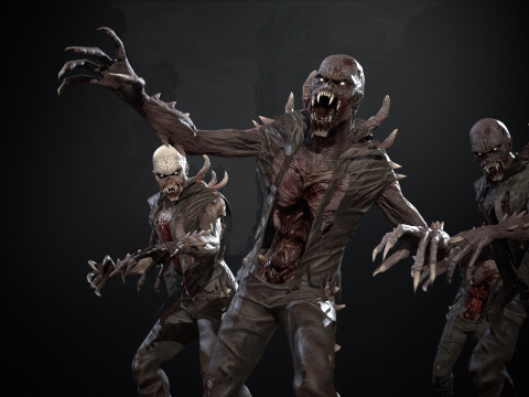 SuperZombie1 3D Model