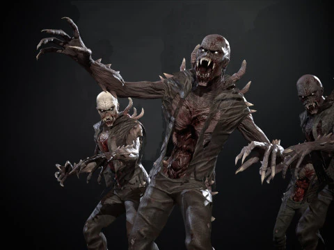 SuperZombie1 3D Model
