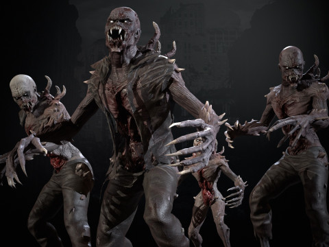 SuperZombie1 3D Model