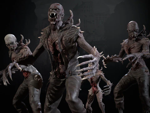 SuperZombie1 3D Model