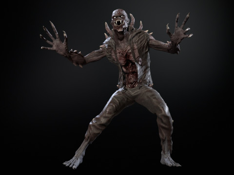 SuperZombie1 3D Model