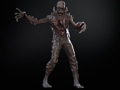SuperZombie1 3D Model