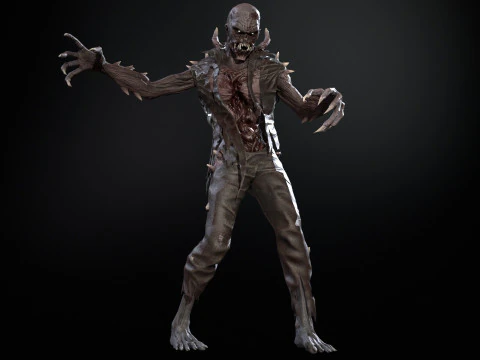 SuperZombie1 3D Model