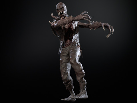 SuperZombie1 3D Model