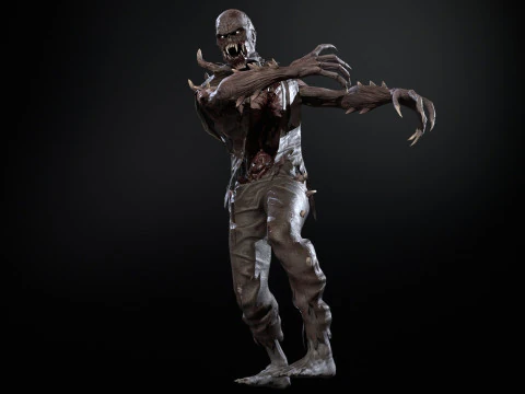 SuperZombie1 3D Model