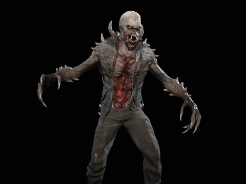 SuperZombie1 3D Model
