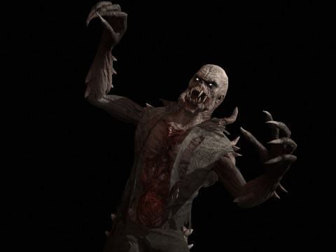 SuperZombie1 3D Model