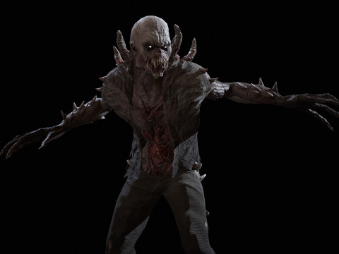 SuperZombie1 3D Model