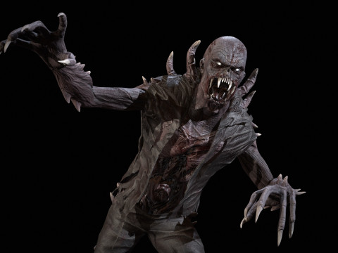 SuperZombie1 3D Model