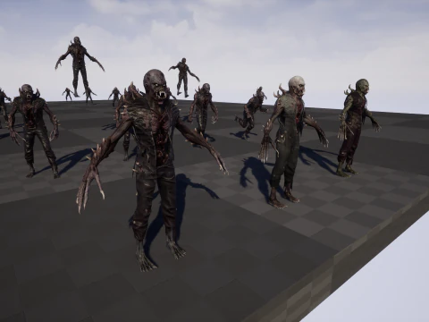 SuperZombie1 3D Model