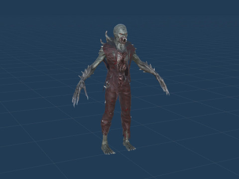 SuperZombie1 3D Model