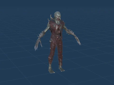 SuperZombie1 3D Model