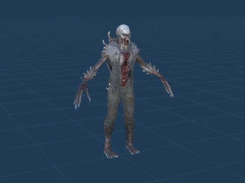 SuperZombie1 3D Model
