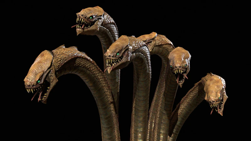 Hydra 3D Model .c4d .max .obj .3ds .fbx .stl .blend 