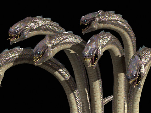 Hydra Model 3D