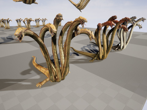 Hydra Model 3D