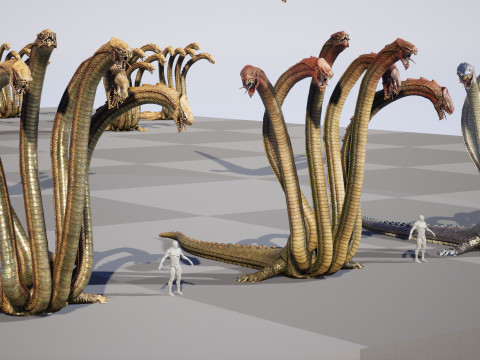 Hydra Model 3D