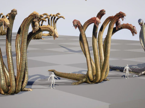 Hydra 3D Model