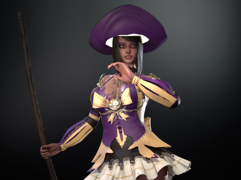 Witch1 Modelo 3D