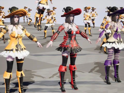 Witch1 3D Model