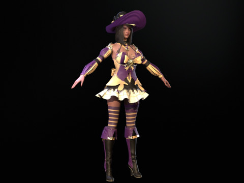 Witch1 Modelo 3D
