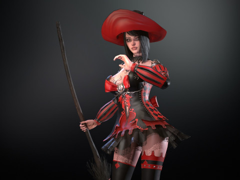Witch1 Modelo 3D