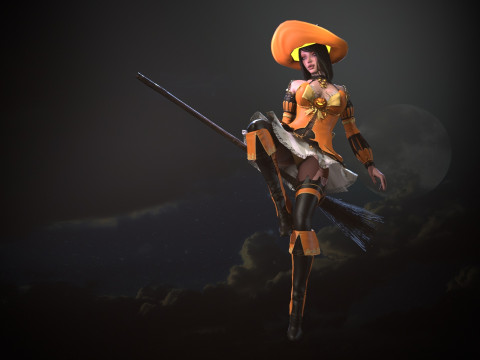 Witch1 Modelo 3D